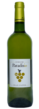 Bouteille vin blanc Domaine Paradisio