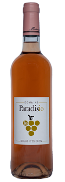 Bouteille vin blanc Domaine Paradisio